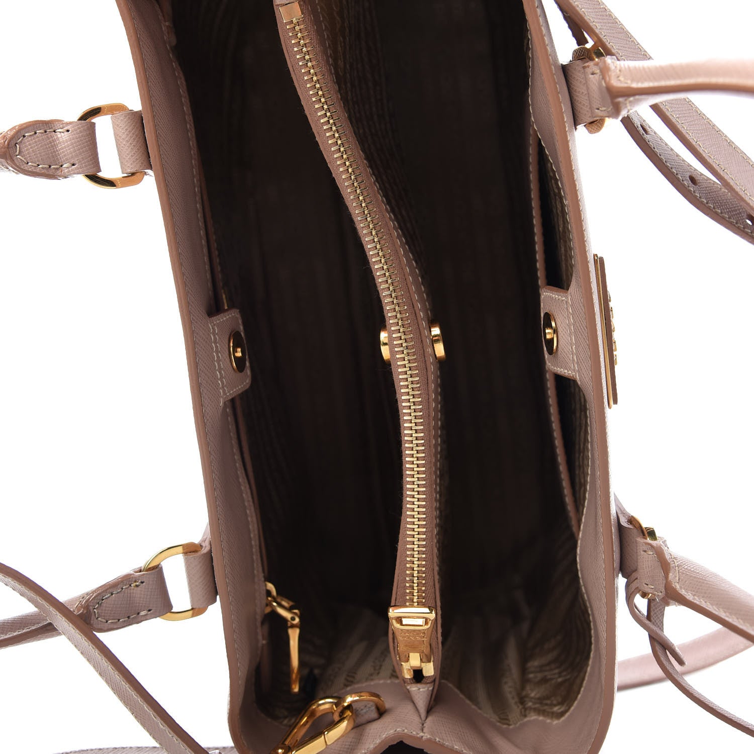 Prada Saffiano Lux Medium Tote Cammeo 5 of 9