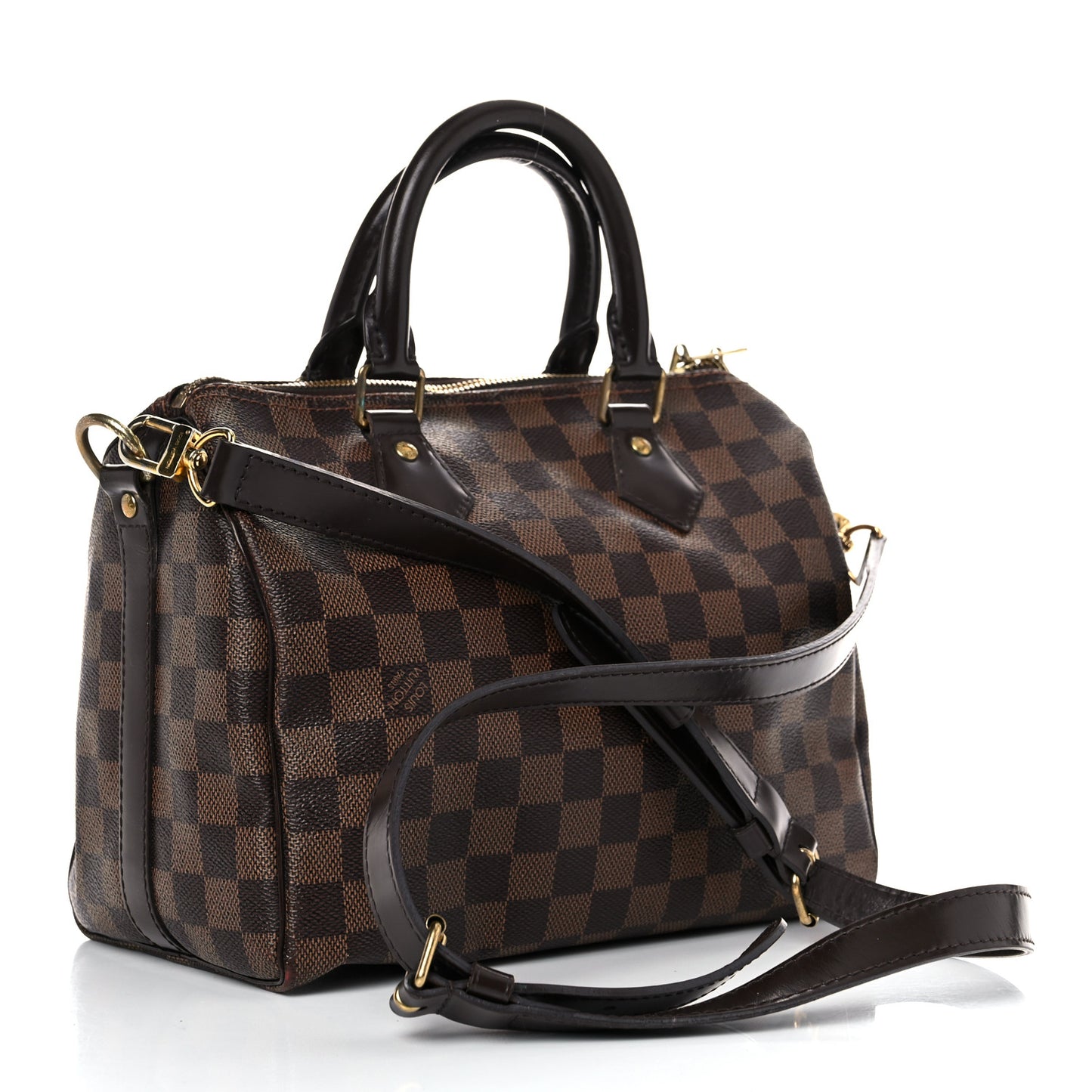 Damier Ebene Speedy Bandouliere 25