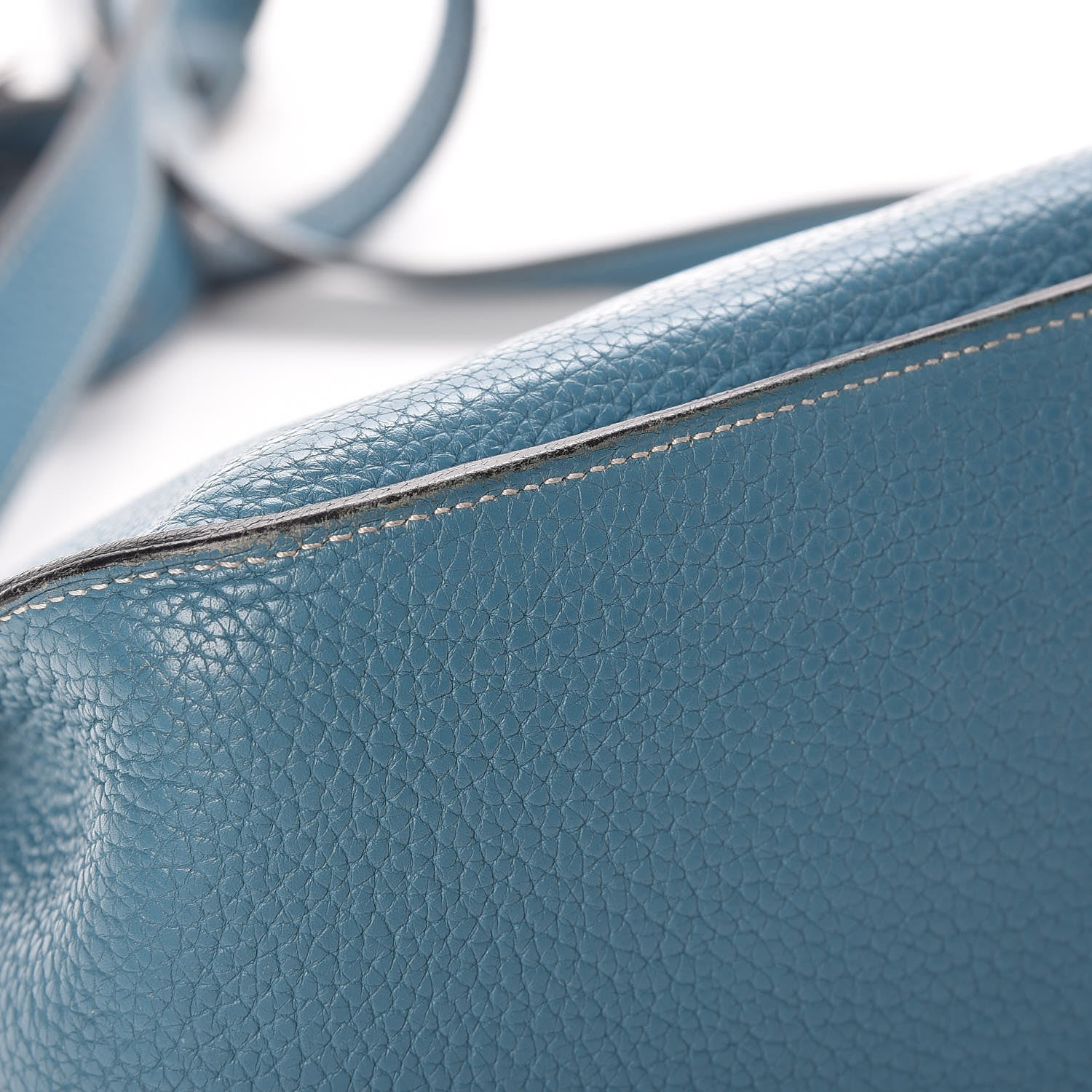 Hermes Taurillon Clemence Jypsiere 28 Blue Jean 15 of 20