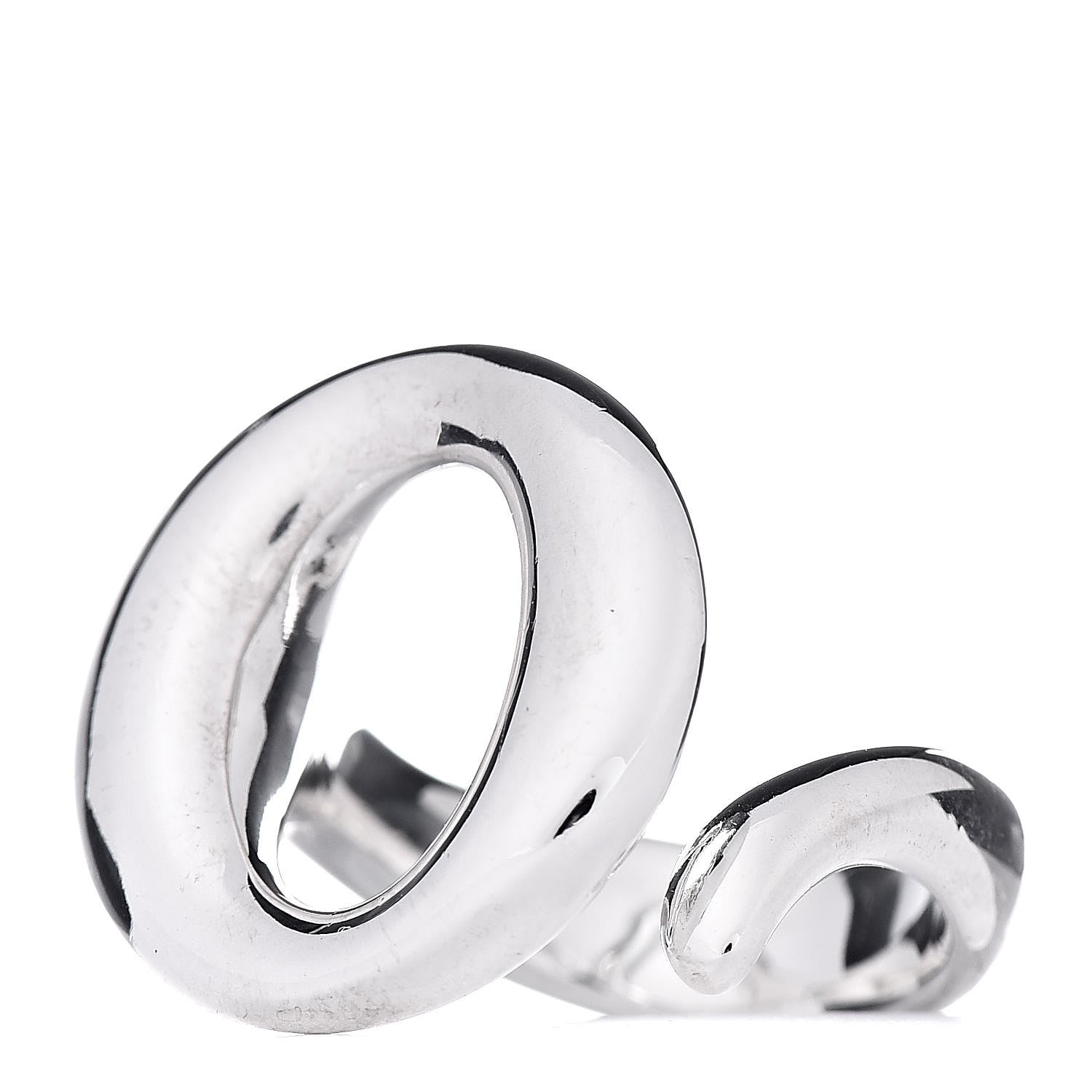 Tiffany Sterling Silver Elsa Peretti Sevillana Ring 51 5.75 3 of 5