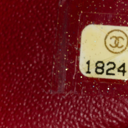 Chanel Caviar Quilted Maxi Double Flap Dark Red 8 of 12