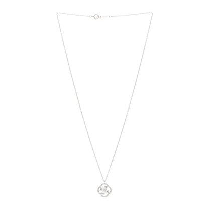 Tiffany Platinum Diamond Small Victoria Cluster Pendant 3 of 5