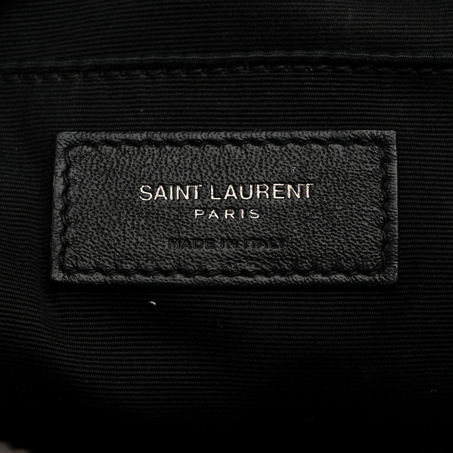 Calfskin Matelasse Monogram Lou Camera Bag Black