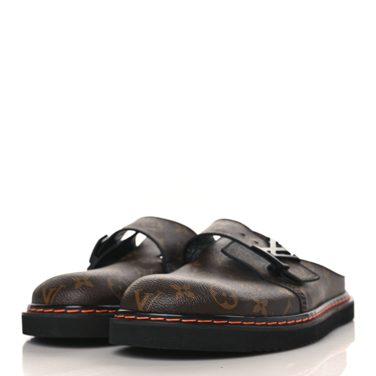 Monogram LV Easy Mens Mule 8 Black