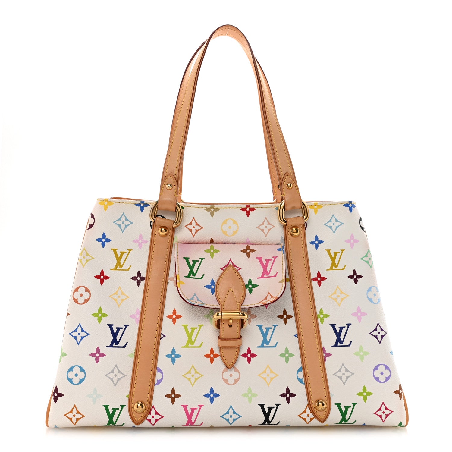 Louis Vuitton Monogram Multicolor Aurelia MM White 1 of 11