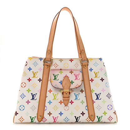 Louis Vuitton Monogram Multicolor Aurelia MM White 1 of 11