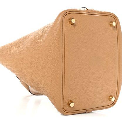 Hermes Taurillon Clemence Picotin Lock 18 PM Biscuit 9 of 10