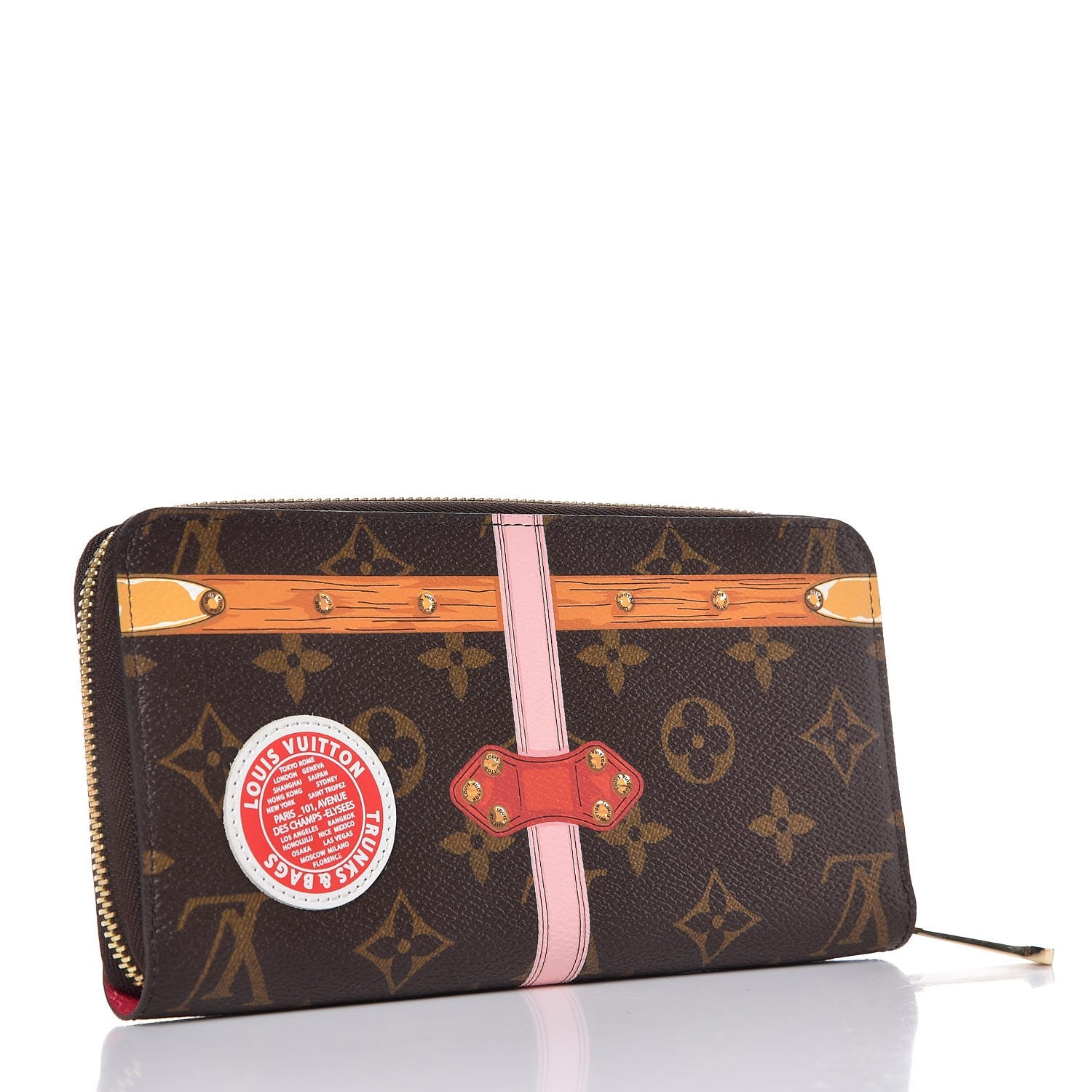 Louis Vuitton Monogram Summer Trunks Zippy Wallet 3 of 8