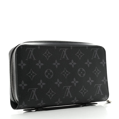 Louis Vuitton Monogram Eclipse Zippy XL Wallet 2 of 6