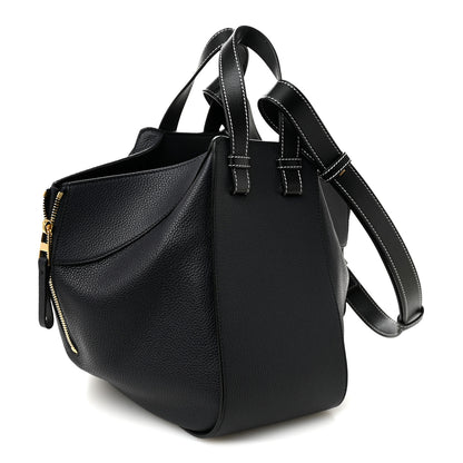 Loewe Calfskin Small Hammock Shoulder Bag Midnight Blue Black 3 of 10