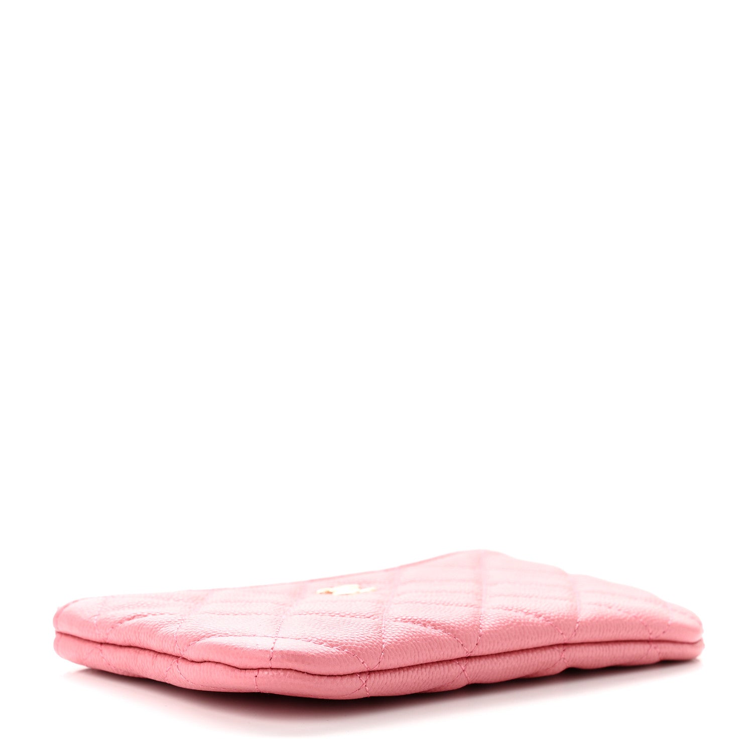 Chanel Caviar Quilted Small Cosmetic Case Dark Pink 4 of 7