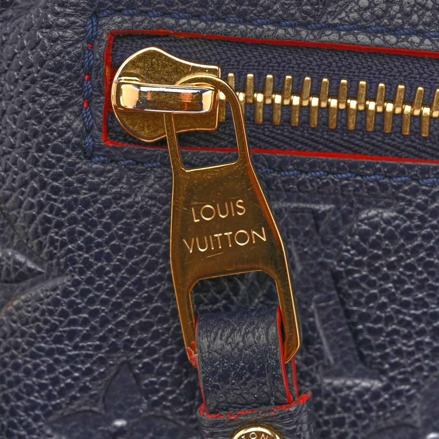 Louis Vuitton Empreinte Pochette Metis Marine Rouge 13 of 17