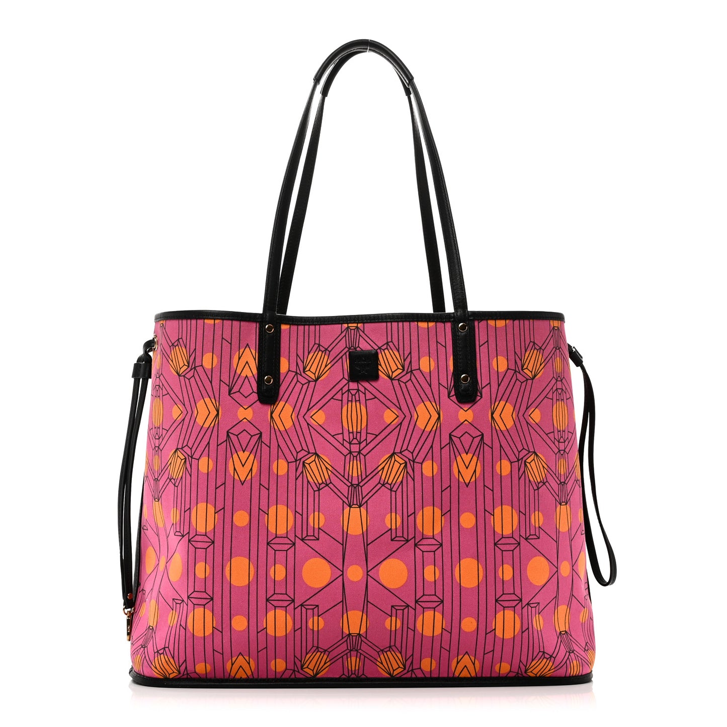 Visetos Large Project Reversible Shopper Tote Cognac