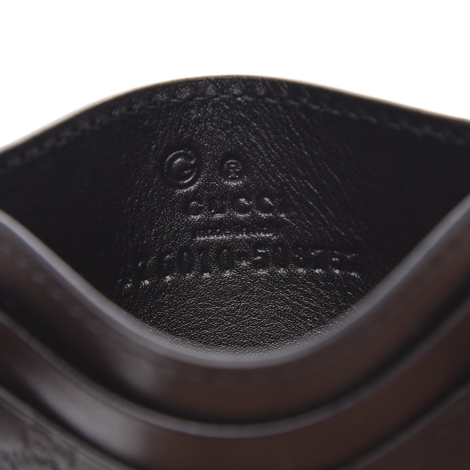 Gucci Microguccissima Card Holder Black 6 of 6