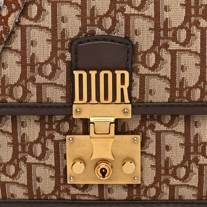 Christian Dior Oblique DiorAddict Flap Bag Brown 7 of 15