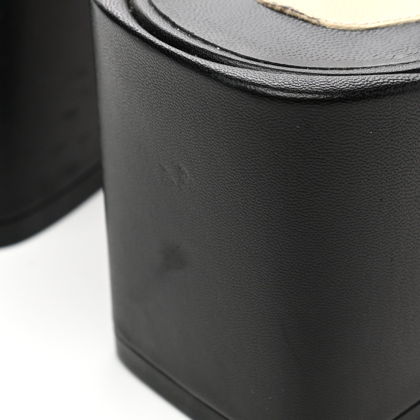 Nappa Marmela Mules 39.5 Black