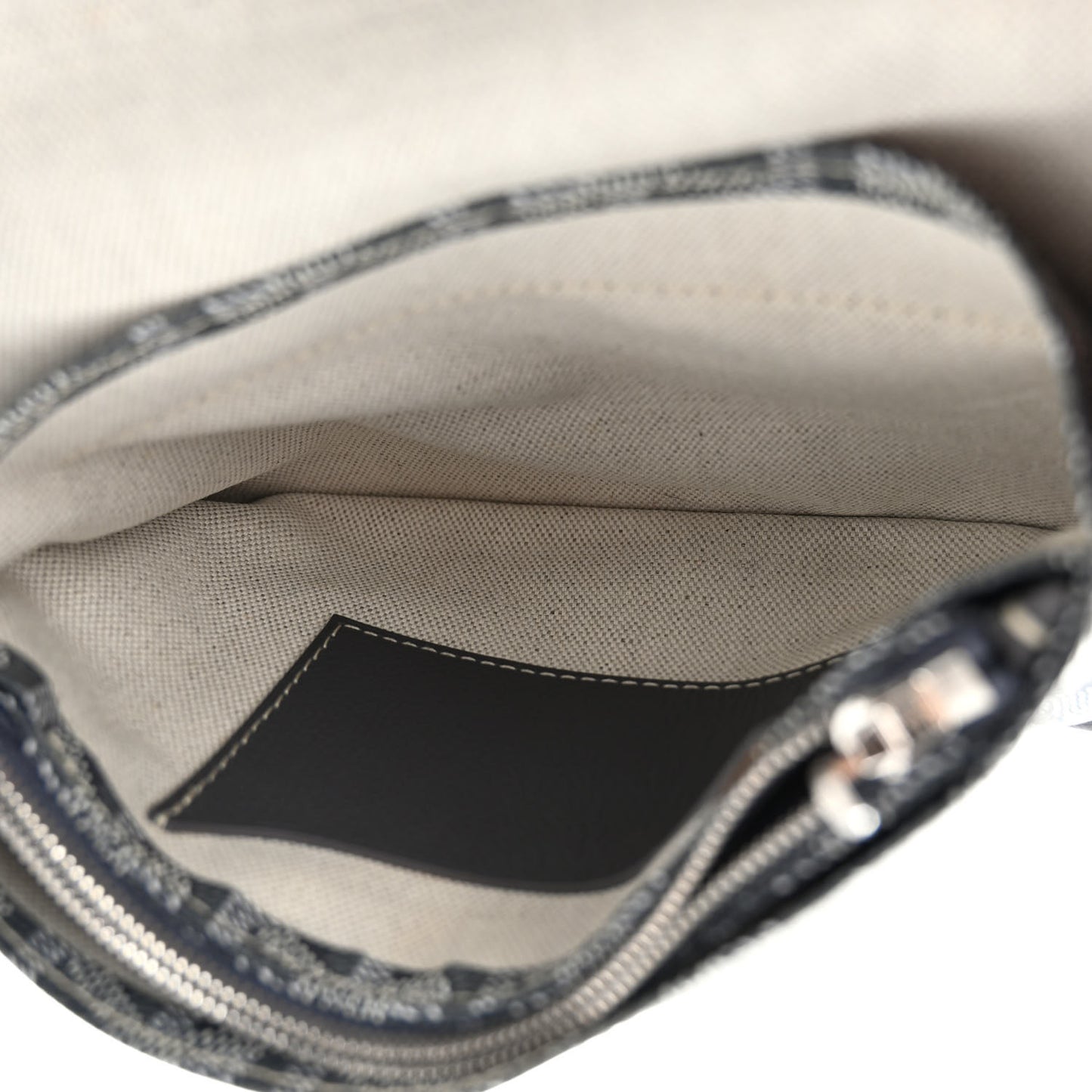 Goyardine Plumet Wallet Clutch Grey