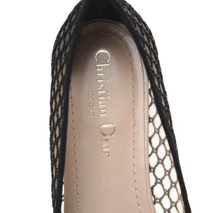 Christian Dior Resille Ribbon Miss J'Adior Ballet Flat 39 Black 6 of 8