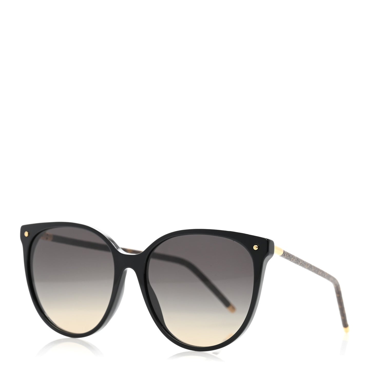 Monogram Acetate LV First Round Sunglasses Z1710W Black