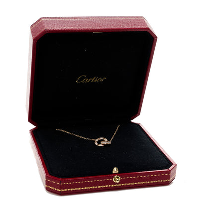 Cartier 18K White Gold Medium Hearts and Symbols Necklace 5 of 5
