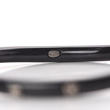Chanel Resin Camellia CC Bracelet Black 4 of 4