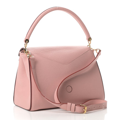 Louis Vuitton Grained Calfskin Monogram Double V Rose Poudre 3 of 10