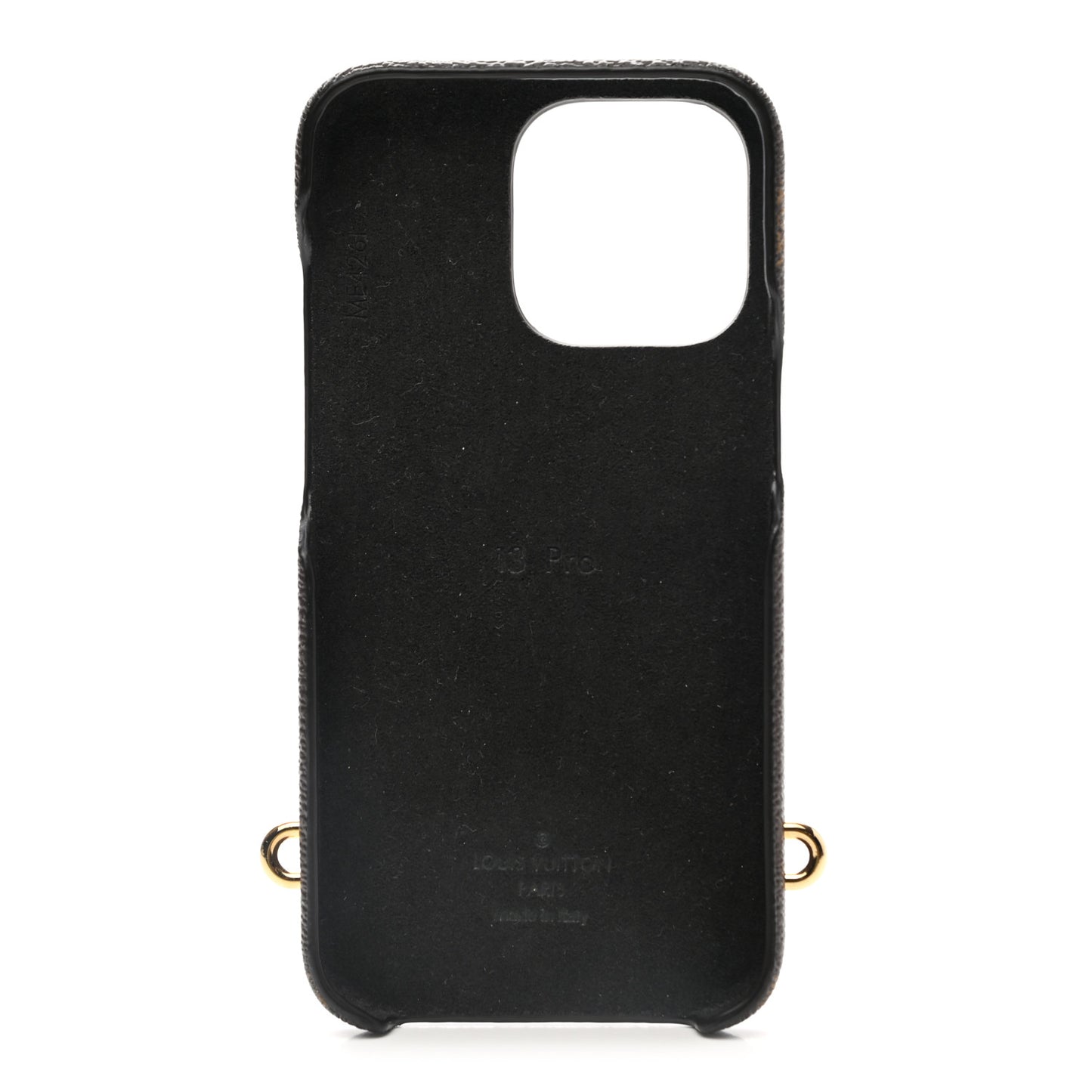 Reverse Monogram Giant iPhone 13 Pro Bumper On Strap