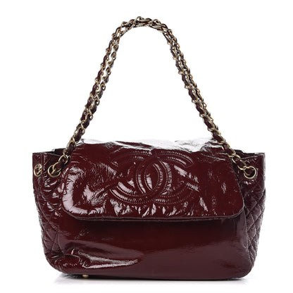Chanel Vinyl Medium Rock and Chain Flap Bordeaux 1 of 8
