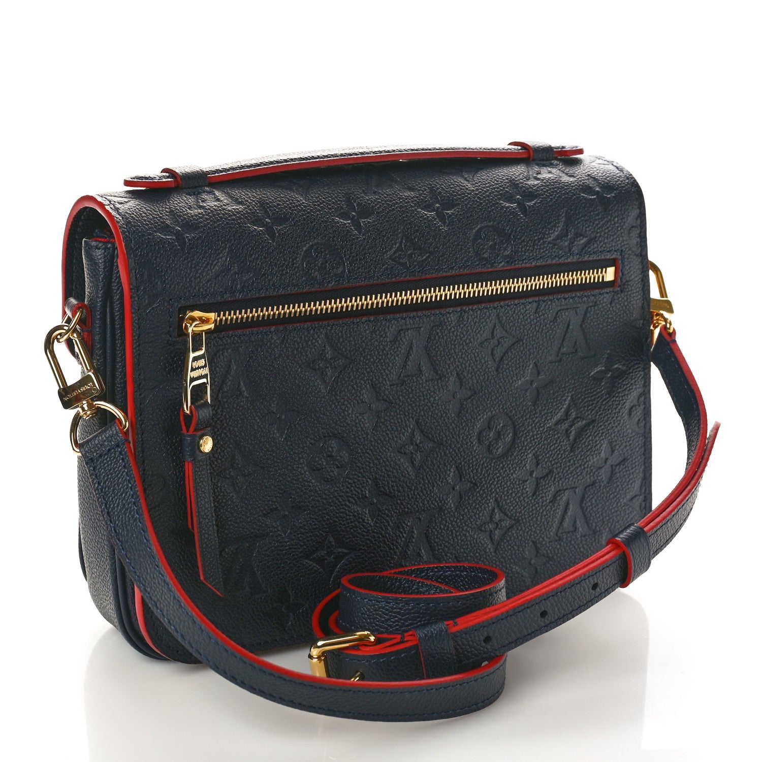 Louis Vuitton Empreinte Pochette Metis Marine Rouge 2 of 10