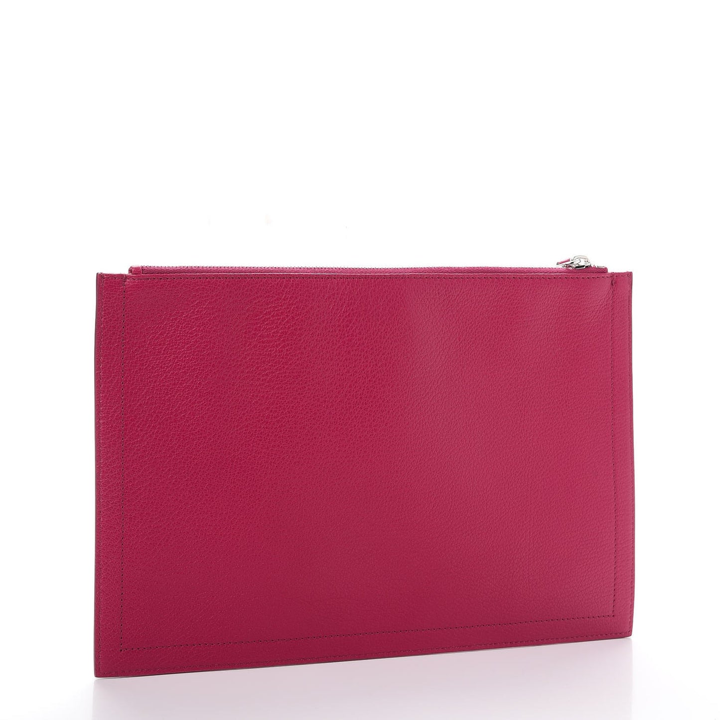 Sugar Goatskin Medium Antigona Pouch Fushia