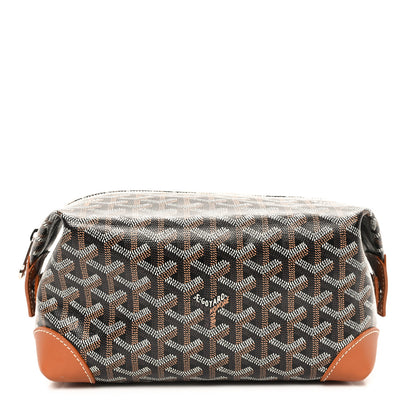Goyard Goyardine Boeing 25 Trousse de Toilette Black Gold 1 of 8