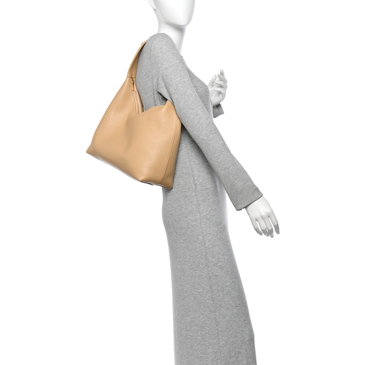 Calfskin Candy Hobo Bag Sand