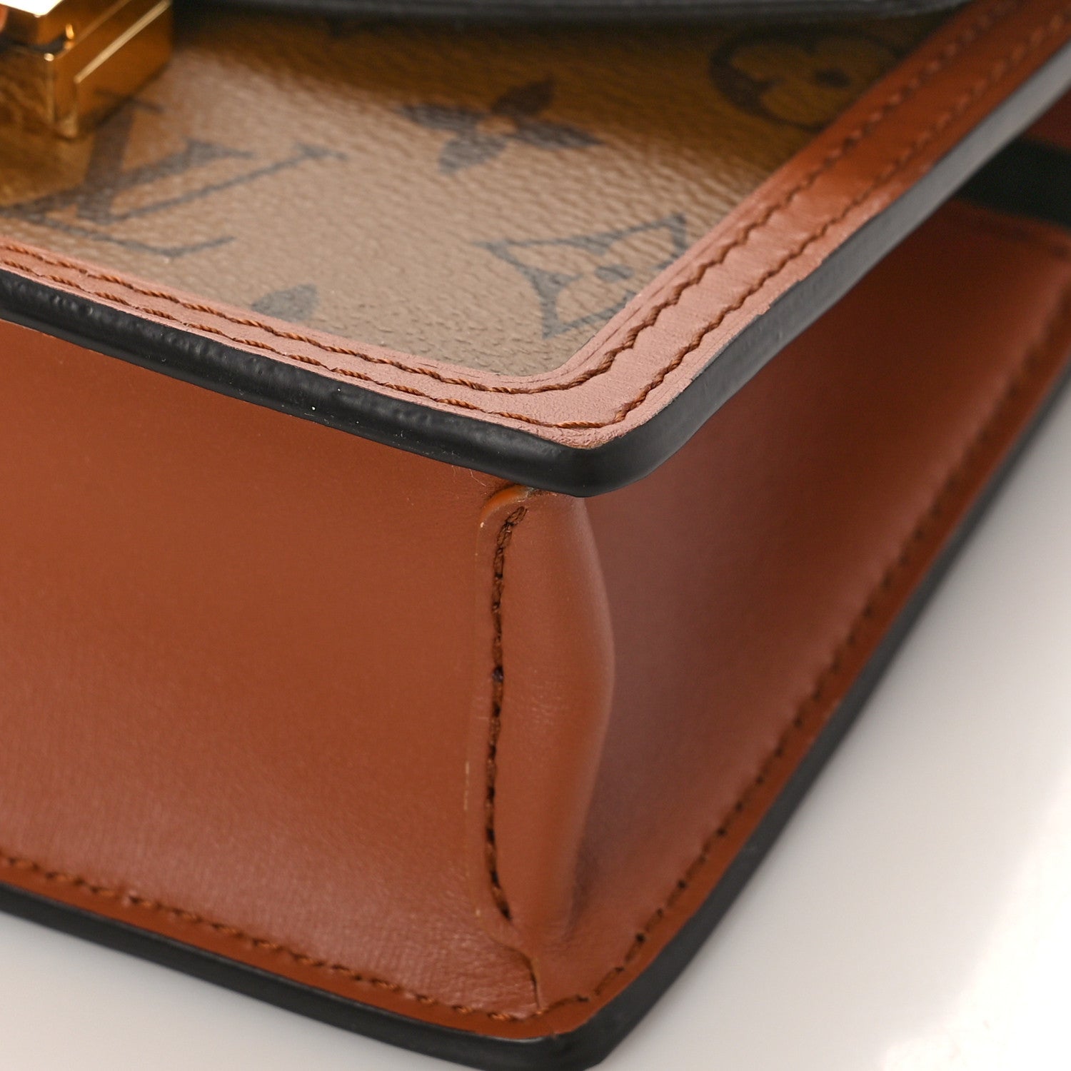 Louis Vuitton Reverse Monogram Dauphine Chain Wallet 8 of 9