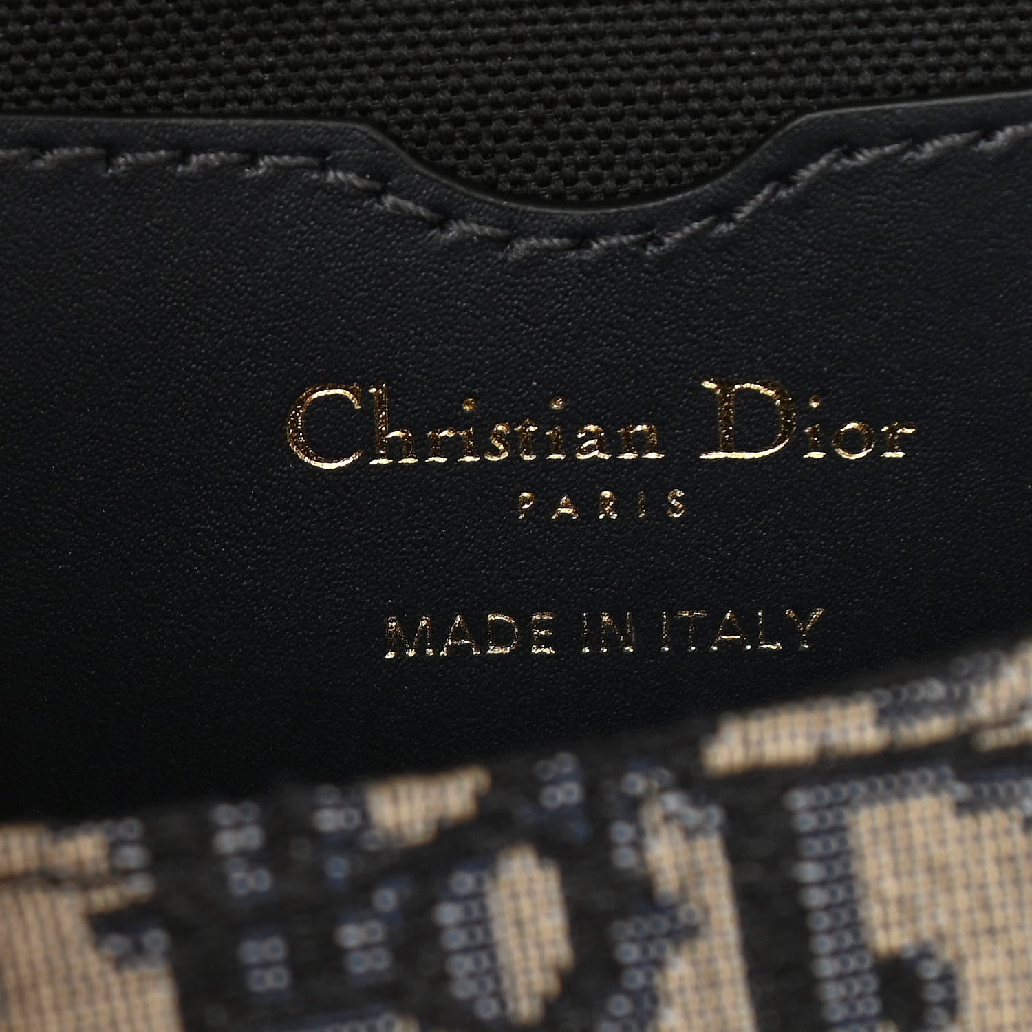 Christian Dior Oblique Small Bobby Flap Blue 6 of 10