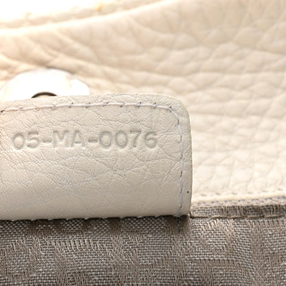Christian Dior Calfskin Braided Gaucho Double Saddle Bag White 7 of 18