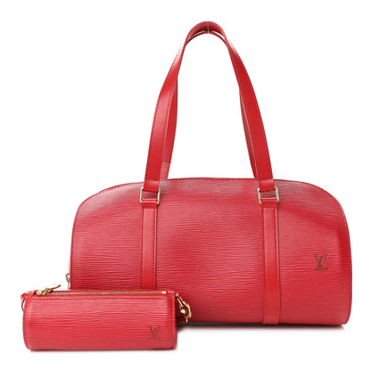 Louis Vuitton Epi Soufflot Rouge 1 of 12