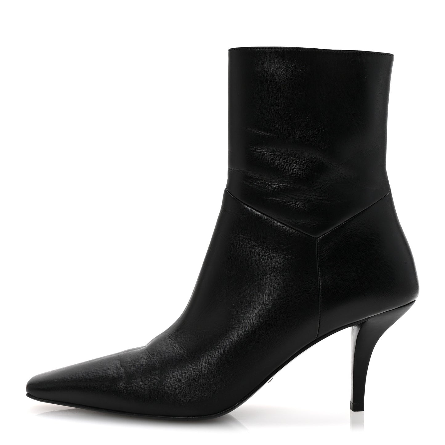 Nappa Square G Ankle Boots 40.5 Black