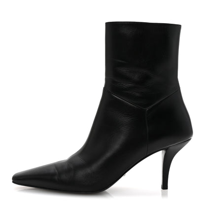 Gucci Nappa Square G Ankle Boots 40.5 Black 1 of 10