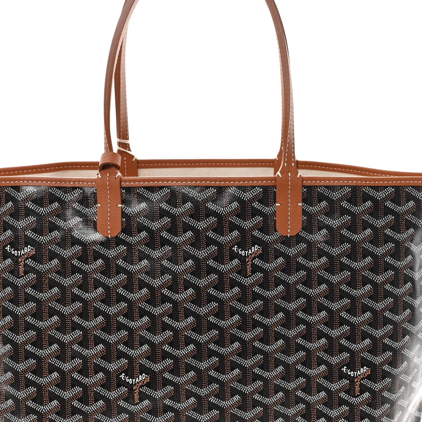 Goyardine Saint Louis PM Black Gold