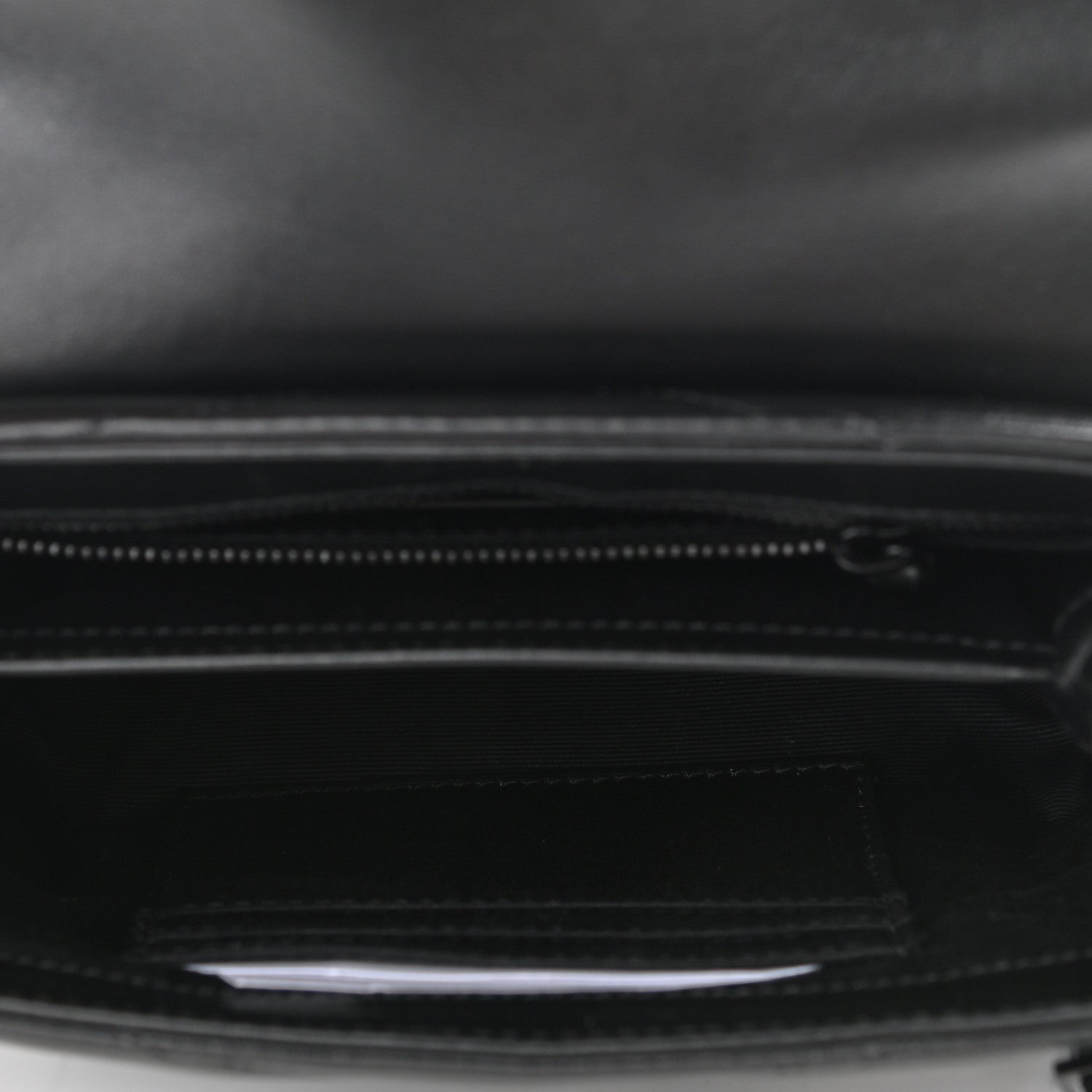 Saint Laurent Calfskin Y Quilted Monogram Toy Loulou Crossbody Bag Black 5 of 13