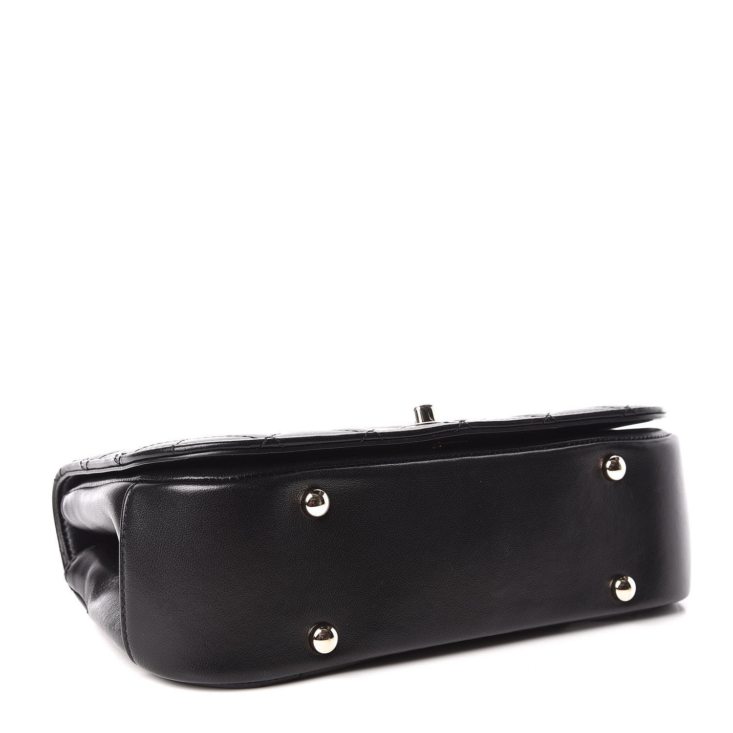 Chanel Lambskin Small Carry Chic Flap Black 4 of 13