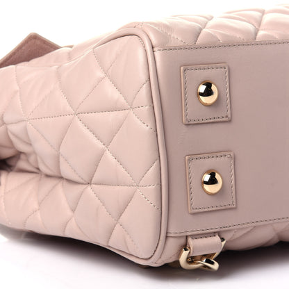 Mulberry Nappa Quilted Cara Delevingne Convertible Bag Oatmeal 7 of 11