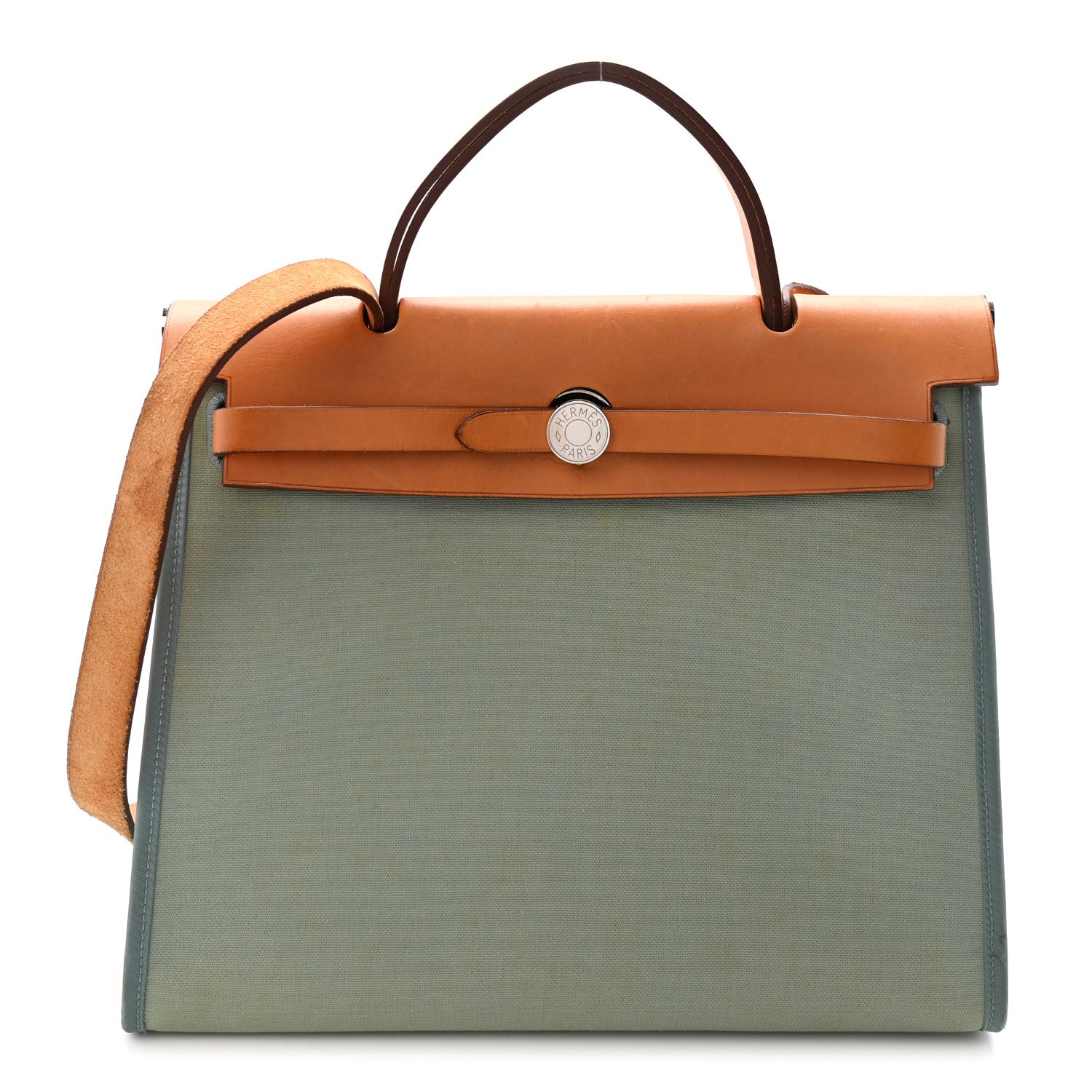 Hermes Vache Hunter Toile Herbag Zip 31 PM 1 of 10