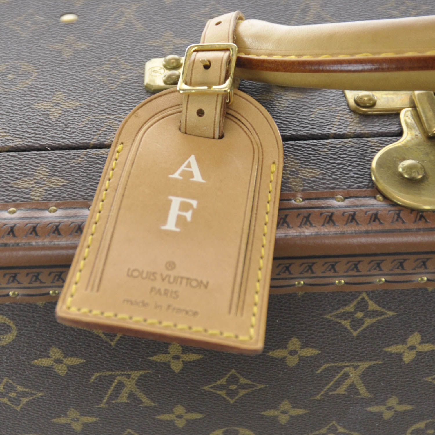 Louis Vuitton Monogram Suitcase Bisten 55 Hard Case w Cover 10 of 10