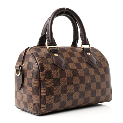 Louis Vuitton Damier Ebene Speedy Bandouliere 20 3 of 9