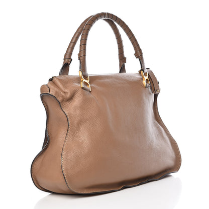 Chloe Calfskin Large Marcie Satchel Nut 3 of 14