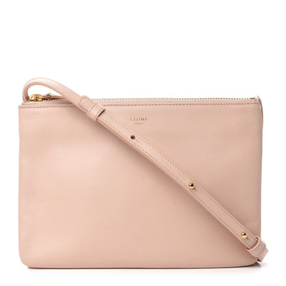 Celine Liege Calfskin Small Trio Crossbody Bag Blush 1 of 10