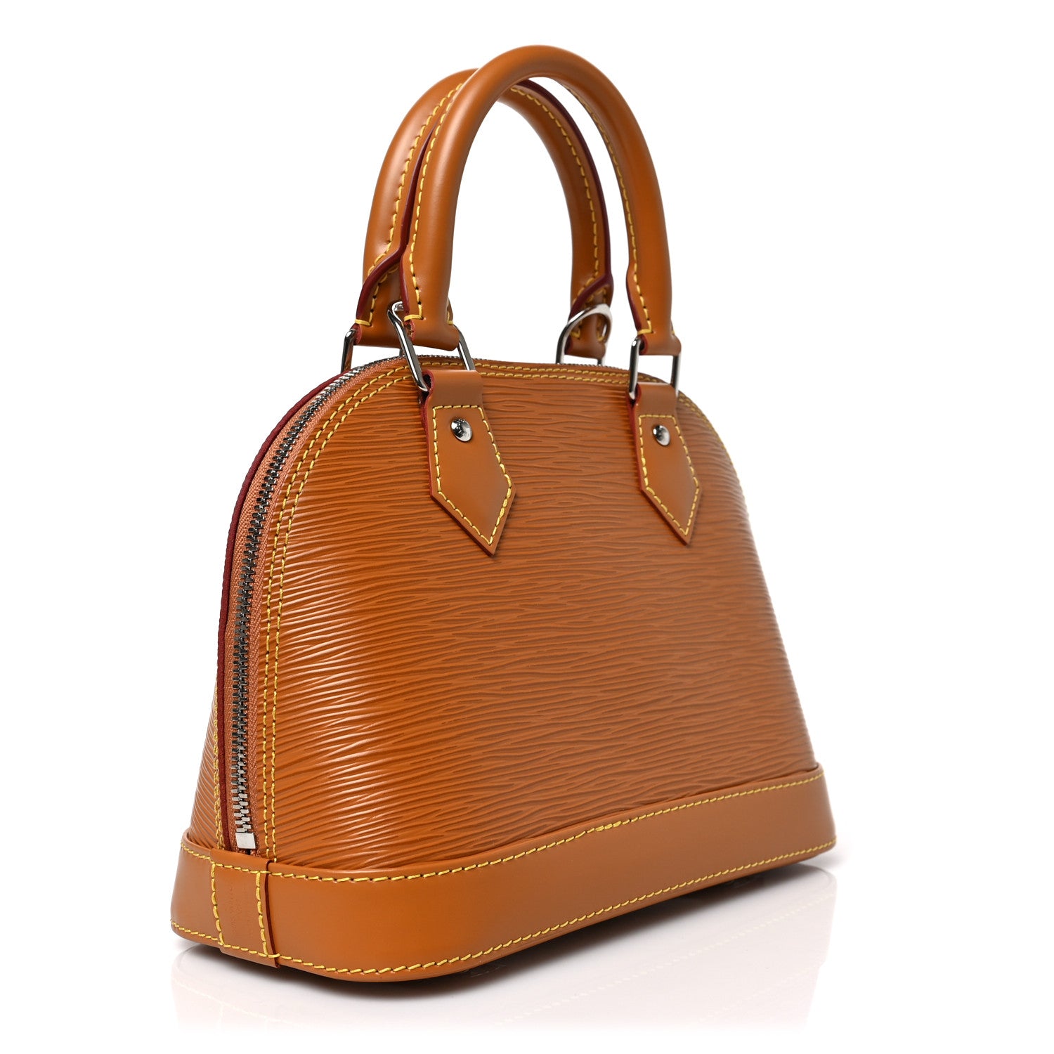 Louis Vuitton Epi Jacquard Alma BB Honey Gold 5 of 17