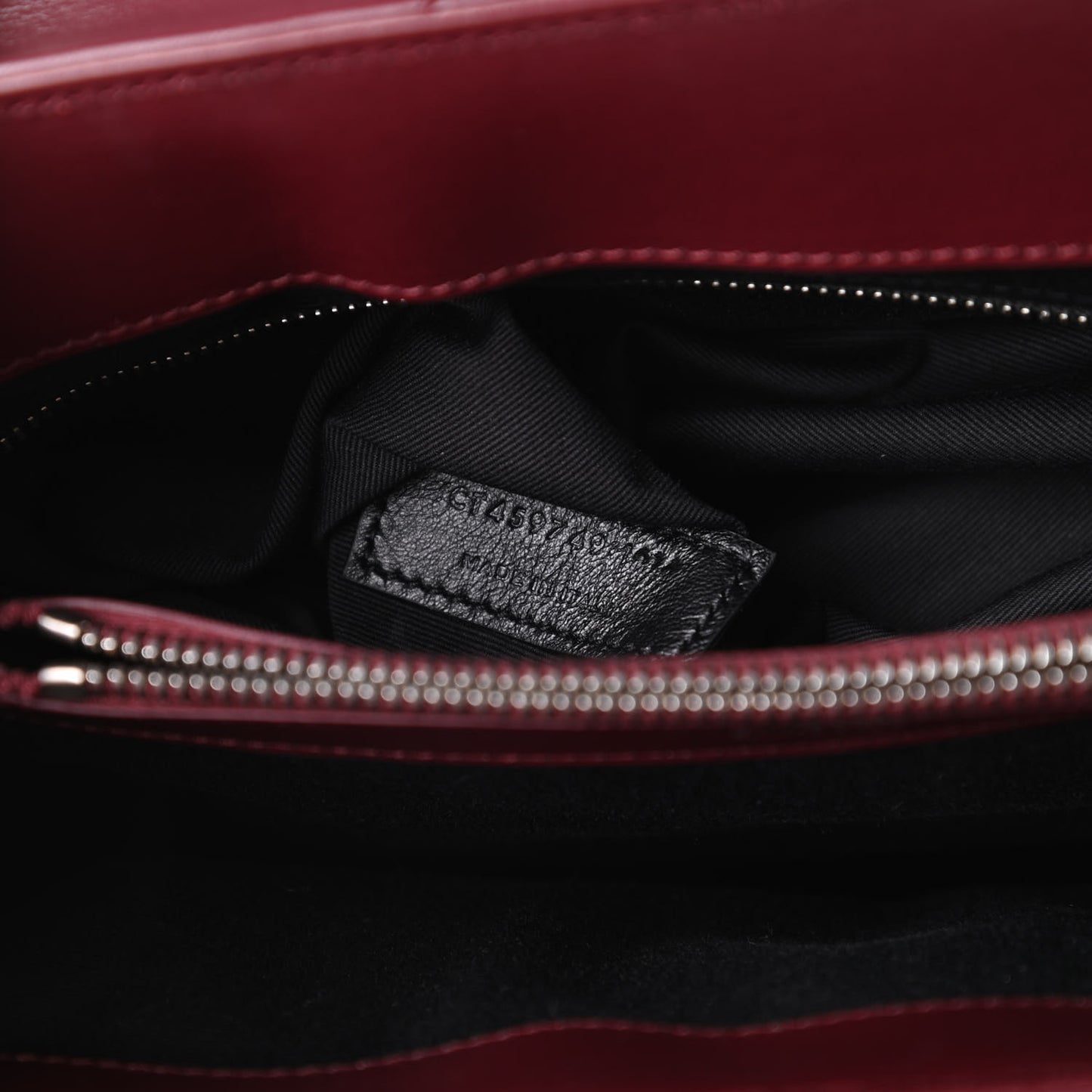 Calfskin Y Quilted Monogram Medium Loulou Chain Satchel Rouge Legion