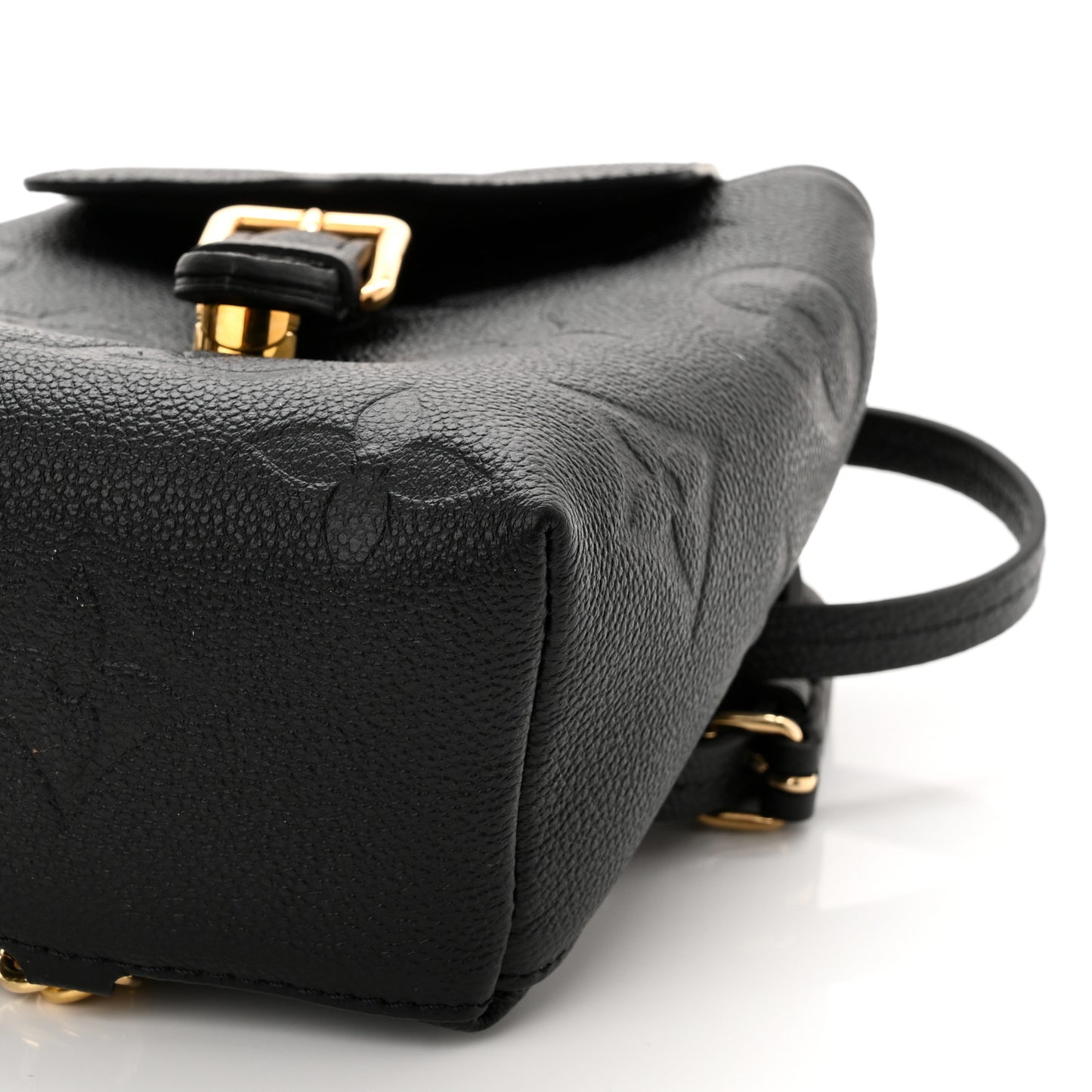 Empreinte Monogram Giant Tiny Backpack Black